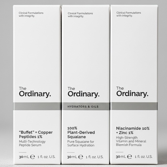 The Ordinary Other - 🆕 THE ORDINARY SET OF 3 SKINCARE BUNDLE BEAUTY DEAL x 3 BOTTLES
